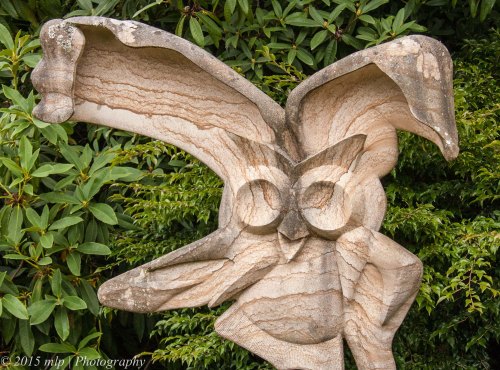 Stone Owl? I always seem to photograph this sculpture though I am not sure what it is...