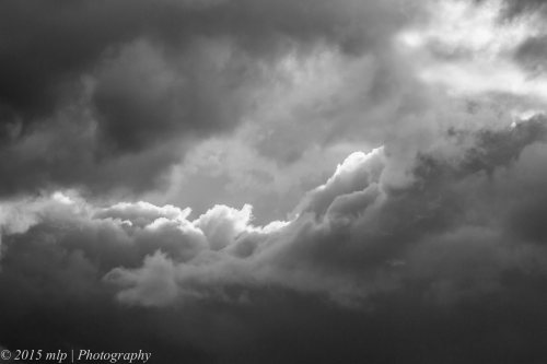 Storm Clouds over Port Phillip Bay, 18 April 2015