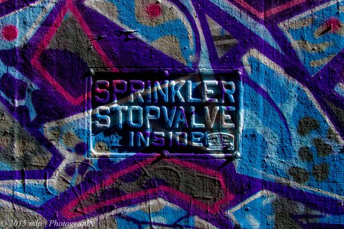 Sprinkler Stop Valve Inside, Melbourne CBD 