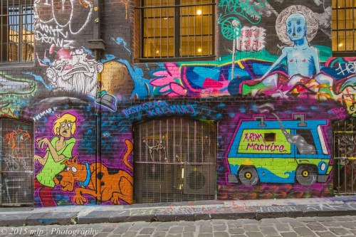 Hosier Lane Street Art , Melbourne CBD