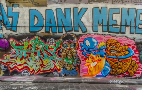 Hosier Lane Street Art, Melbourne CBD