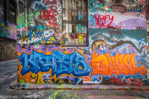 Hosier Lane Street Art , Melbourne CBD