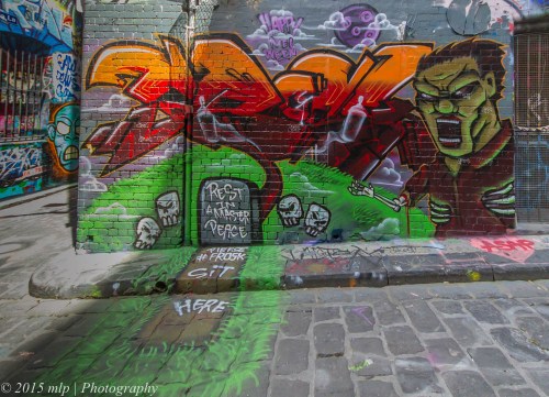 Hosier Lane Street Art, Melbourne CBD