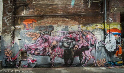 Street Art, ACDC Lane, Melbourne CBD,