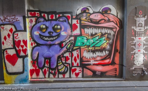 Flinders Ct artwork, Melbourne CBD