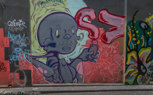 Flinders Ct artwork, Melbourne CBD