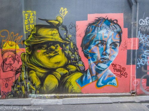 Flinders Ct artwork, Melbourne CBD