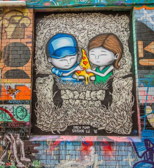 Street Art, Blender Lane, Melbourne CBD