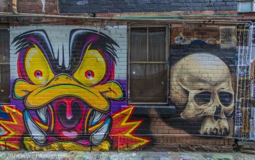 Street Art, Blender Lane, Melbourne CBD