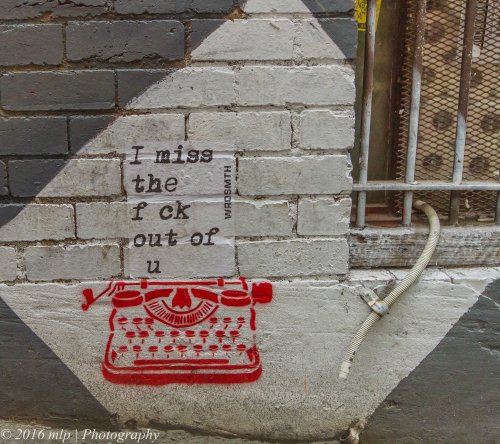 Miss You, Wrdsmth, Melbourne CBD