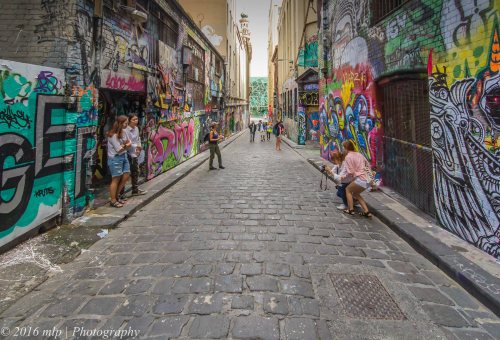  Hosier Lane , Melbourne CBD, Victoria