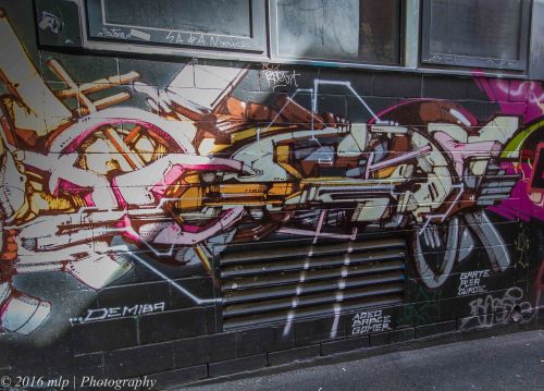 Street Art, Croft Alley, Melbourne CBD, Victoria