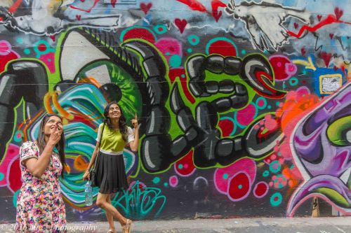 Street art, Hosier Lane , Melbourne CBD, Victoria