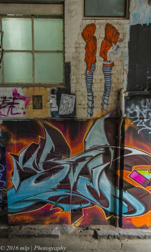 Street Art, Finlay Alley, Melbourne CBD
